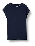 leichtes Sommer T-Shirt NAME IT Mädchen NKFSHALLA SS TOP NOOS Oberteil, Dark Sapphire, 122-128