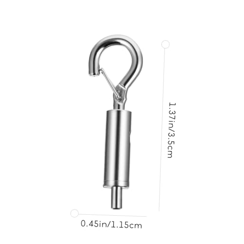 Gatuida 18pcs Gancho y Ojal Tensores de Cable para Tensado de Cuerda miniatura 6