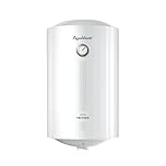 AquaVerso TRITON Scaldabagno Elettrico Verticale 50 Litri 2 anni di garanzia – Boiler con Serbatoio Bio-Glasslined Anticorrosione, Isolamento Super Foam ad Alta Densità