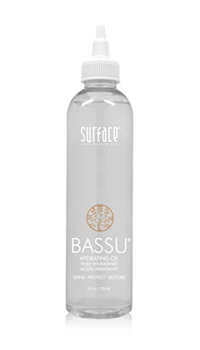 SURFACE Hair - Bassu Moisture Hydrating Oil- Restore Moisturize Detangle & Soften - 8 fl oz