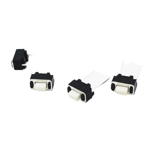 Interruptor táctil de 3x6x5 mm para reparar botones hundidos en placas de circuitos 50 piezas