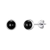 Philip Jones Black Onyx Stud Earrings