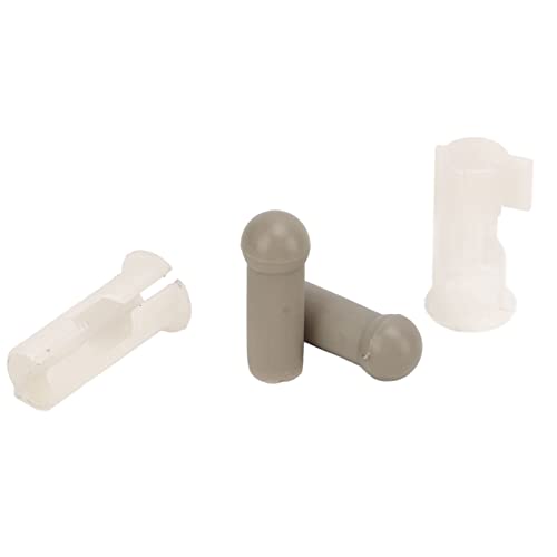 Sun Visor Repair Kit, Sun Visor Tip Kit Abrasion Resistant Lightweight 4pcs Rugged for Car Accessories