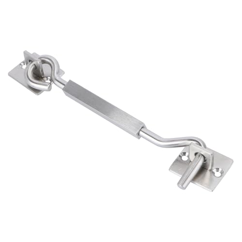 Gatuida Gancio Fermaporta in Acciaio Inox Supporto Antivento per Finestre e Porte Scorrevoli Sicurezza e Animali Fermo Silenzioso per Persiane Cancelli e Tende Scorrevoli Uso Interno ed