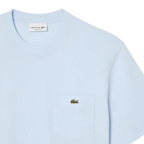 Image of Lacoste Men's Cotton T-shirt with Breast Pocket