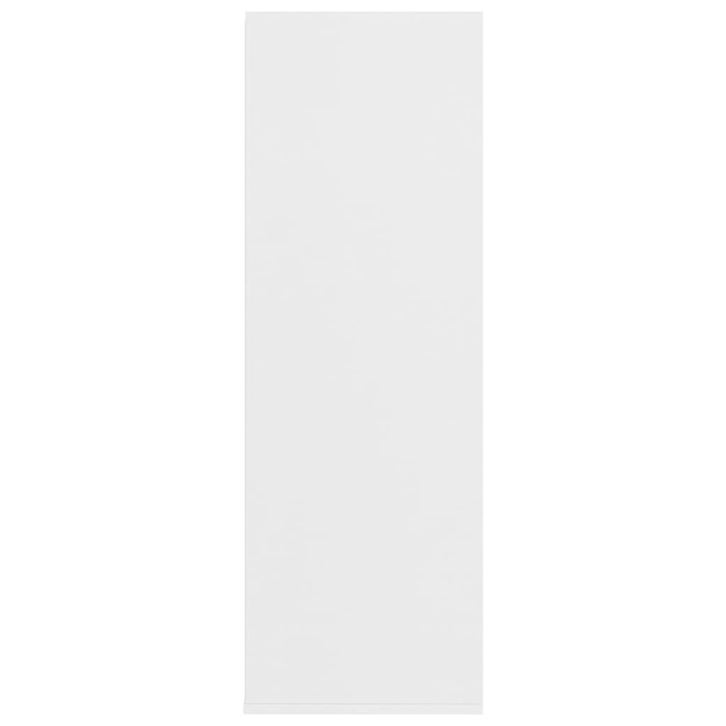 Schuhregal & Schuhschrank Weiß Holzwerkstoff Schuhständer Schuhkommode für Eingangsbereich Wohnzimmer Schlafzimmer 54 x 34 x 100,5 cm