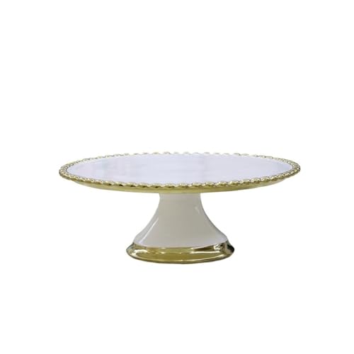 GEK208130 Mesa de postres Bandeja de cerámica for pasteles, bandeja alta, mesa postres, soporte for, for té la tarde, for frutas Soporte para cupcakes(Grande)