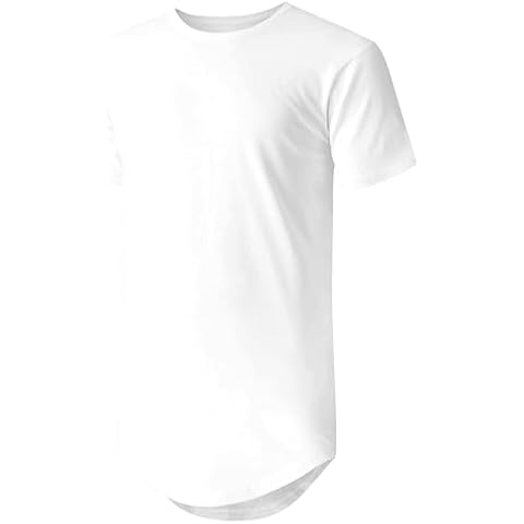 Ma Croix Mens Basic Hipster T Shirt (2X-Large, 1ks19_White) Cover