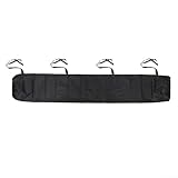 210DPU Oxford Markisenabdeckung zum Schutz von Außenräumen vor Sonne und Regen, Schwarz, 3,5 m