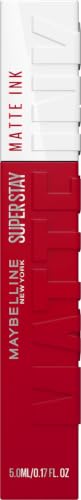 Maybelline New York SuperStay Matte Ink de Larga Duración, 20 Pioneer | Pintalabios Líquido Mate, Color Altamente Pigmentado, Larga Duración, Fórmula Vegana, Uso Diario, SuperStay Matte Ink