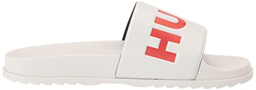 Image of HUGO mens Big Logo Slide Sandals