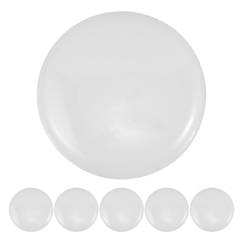 PRETYZOOM 6pcs Round Lampshade Diffuser Easy Installation Light Shield for Enhanced Distribution Protection Versatile Use Home Commercial Spaces