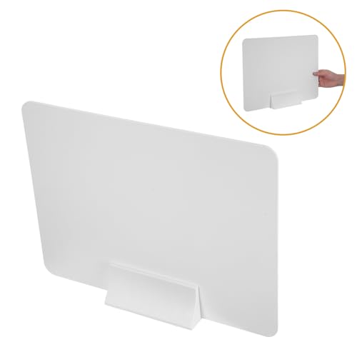 Set di 4 divisori acustici indipendenti in PVC per scrivania, pannelli per la privacy dell'ufficio, per aule e scuole, riduzione del rumore, forniture per studenti