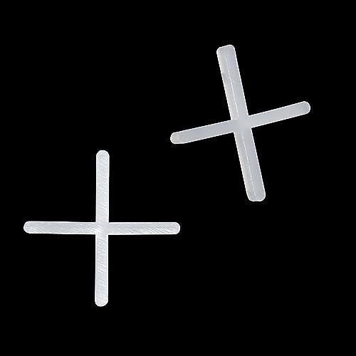 Rierdge 500 distanziatori per piastrelle da 1/16 di larghezza, distanziatori a croce per piastrelle in ceramica, installazione su pietra