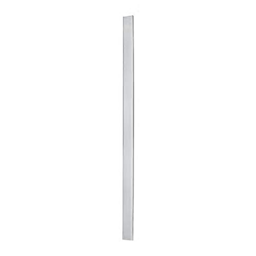 Barra de suspensión de acero inoxidable, tamaño montado: 80 cm de largo, 4 cm de ancho, 2 cm de profundidad