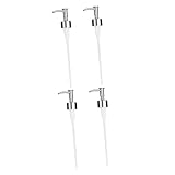 PRETYZOOM 4stücke Seifenspender Pumpenaufsätze Einsetzbar Für Flaschen Mit Für Lotionen Und...