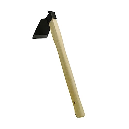 POPETPOP Handheld Small Hoe Weeding Garden Shovel Vegetable Farming Hoe Digging Soil Hoe Outdoor Planting Hoe Steel Hoe Flower Farming Hoe Wood