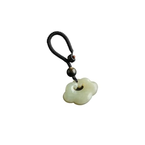 Porte-clés de voiture Hetian jade pour ne plus jamais perdre vos clés dans votre sac à dos