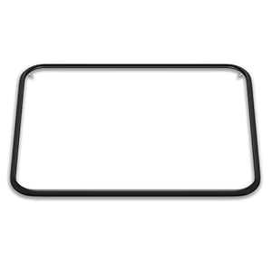 Deurafdichting voor AEG 899661926049/1 rubberen afdichting deurrubber ovenafdichting rondom met 4 haken ovendeurafdichting frameafdichting reserveonderdelen accessoires voor oven/oven/fornuis