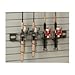 Slatwall Fishing Rod Holder, Handi Solutions Accessory, Garage