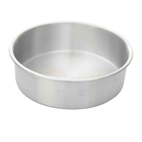 FSE ALCP0802 Layer Cake Pan, 8" Dia. x 2"H, Round, Aluminum