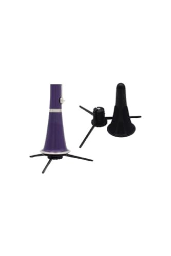 Clarinet Stand with Anti-Tip Rubber Feet - Portable and Stable Music Accessory