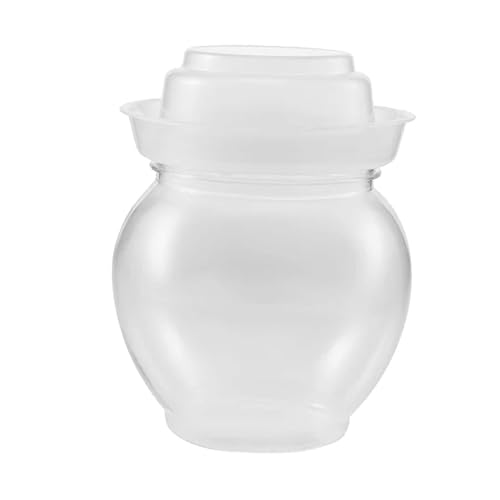 Image of ATORSE Kimchi Jar for Pickling, Kimchi, Sauerkraut, and Fermentation Sauerkraut Jar 1L with A Lid|Home & Garden|Kitchen Dining & Bar|Kitchen Storage & Organization|Canisters & Jars