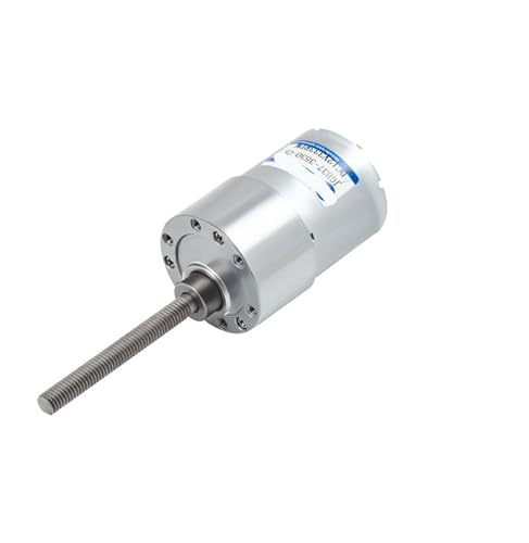 Vis filetée M6 robuste sur moteur JGB37-3530 24V pour stopper le glissement