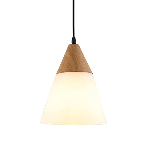 Suspension effet bois au design moderne et épuré pour rehausser la déco de votre intérieur