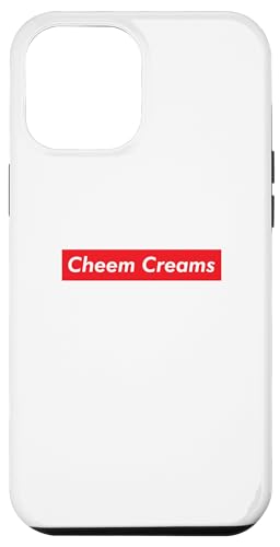 Coque pour iPhone 14 Plus Cheem Creams Fausse orthographe Drôle Fromage à la crème Mauvaise orthographe
