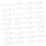 Cabilock 50 Divisores De Almacenamiento De Fieltro Suave Protectores De Platos Para Cocina Separadores De Vajilla Organizador De Platos De Fieltro Blanco
