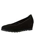 Absatzhöhe: 3.5 cm Jana Damen Pumps 8-8-22363-27 001 schwarz H-Weite Größe: 37 EU