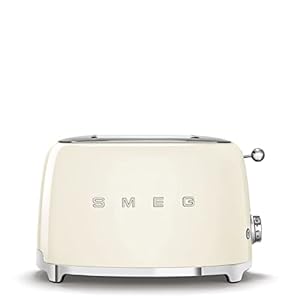 SMEG 2 Slice Retro Toaster (Cream)