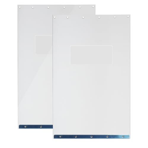 2 Pack Super Large Weatherproof Replacement Pet Dog Door Flap Compatible with Ideal Ruff Weather Dog Door Model DSRWSL Measures 15x 23.5 Flexible Longer Lasting