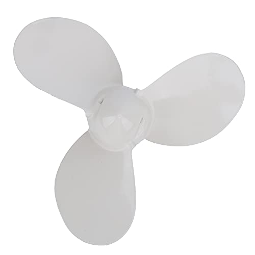 Mariner - hélice fuera de borda blanca de aleación de aluminio, 3 cuchillas, motor ligero y duradero, accesorio de barco 7-1/4x5-a