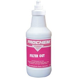 Prochem - Filter Out - Removes Filtration Soil Lines, Toner, Carbon Soils, Soot and Other Charged Particles - Carpet Cleaning - 1 Quart - B171