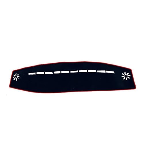 Tapis de tableau de bord Mercedes W124 pare-soleil sur mesure noir