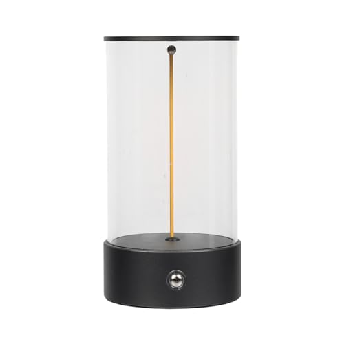 HOME DECO FACTORY - LA0169 - Lampe LED Rechargeable - Éclairage d'Appoint Moderne - USB - Design Compact et Élégant - Idéale pour Table de Chevet ou Bureau...