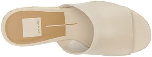 Dolce Vita Women's Elora Heeled Sandal, Ivory Leather, 10 | Image 4
