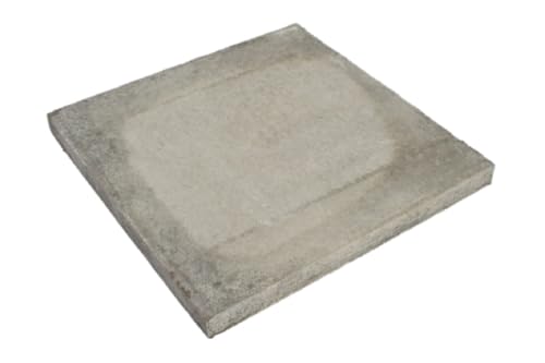 Marshalls Council Paving Slabs Flags BSS Pressed Natural Grey Pimple 600mm x 600mm x 50mm x 18 DELIVERIES TO MAINLAND UK ONLY