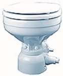 Raritan Sea Era Marine Size Electric Toilet - Integral Pump - Straight & 90° Discharge - 12V / 160MI012 /