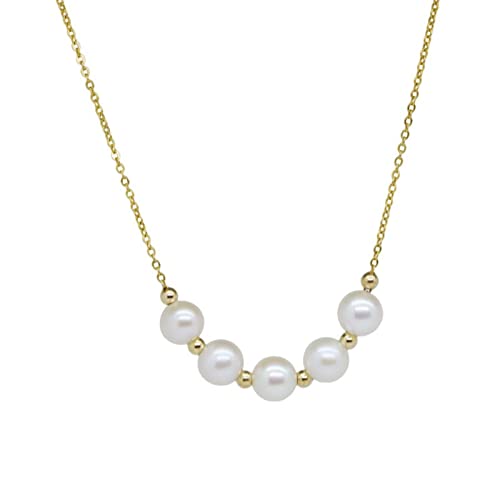 Collier de perles en argent 925 MOCHAMIK, le cadeau exquis pour célébrer un anniversaire unique