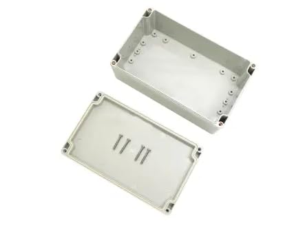 TESSERACT IP65 Waterproof ABS Junction Box Enclosure for Electronic Panels I Insulating & Durable Power Junction Box (Quantity: 1 Enclosure Box with screws, Dimension: 115mm x65mm x 40mm, Color: Grey) 1