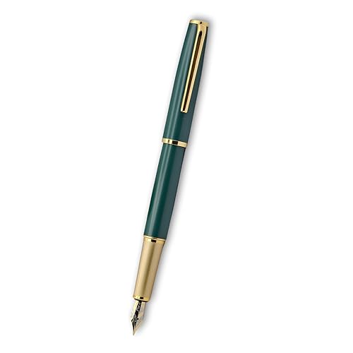 Image of Venti Fountain Pen - Metal Luxury Pen, Schmidt Nib (Medium), Best Pen Gift Set for Men & Women, Professional, Executive, Office, Nice Pens,Return Gift (F5083-Green)