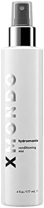 XMONDO Hair Hydromania Conditioning Mist | Vegan Formula with Argan Oil and Vegetable Proteins to Restore, Detangle, Strengthen, and Revitalize Dry Damaged Hair, 6 Fl Oz 1-Pack