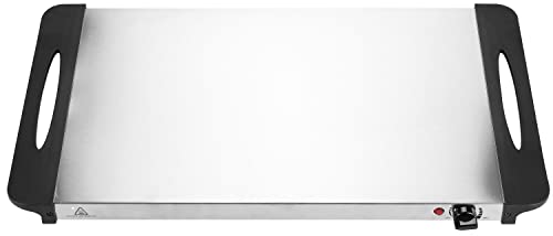 Buffetwärmer | Warmhalteplatte | Speisewärmer | 300 Watt | 4 Speisebehälter | Buffet Wärmer | Speisenwärmer | Chafing… – Bild 8