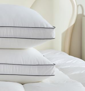 INSPIRE CRAFTER Goose Pillow, Down Pillows, Gusseted Pillows, King