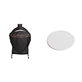 Kamado Joe Big Joe 24-inch Ceramic Charcoal Grill Cover and 20-inch Ceramic Pizza Stone
