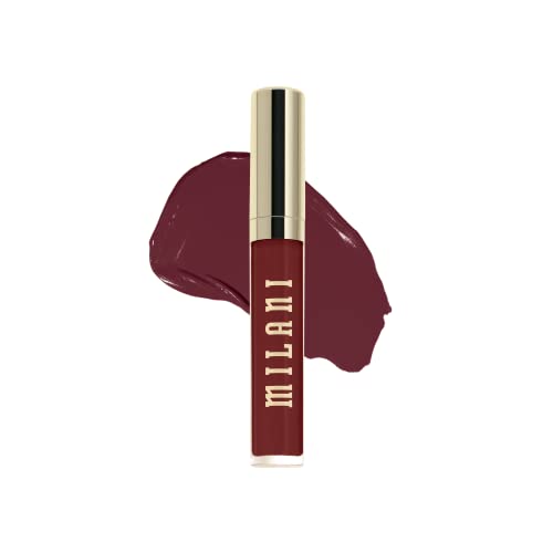 Milani Stay Put Longwear Liquid Lipstick - Smudge-Proof, Kiss-Proof, and Fade-Resistant Formula for All-Day Wear - Go Off