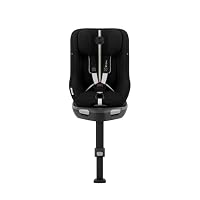 CYBEX Gold Kinder-Autositz Sirona Gi i-Size Plus inkl. Base, Ab ca. 3 Monaten bis 4 Jahre (Ab Geburt mit Neugeboreneneinlage), Max. 20 kg, 61 - 105 cm (Ab 40 cm mit Neugeboreneneinlage), Moon Black – Ansicht 3